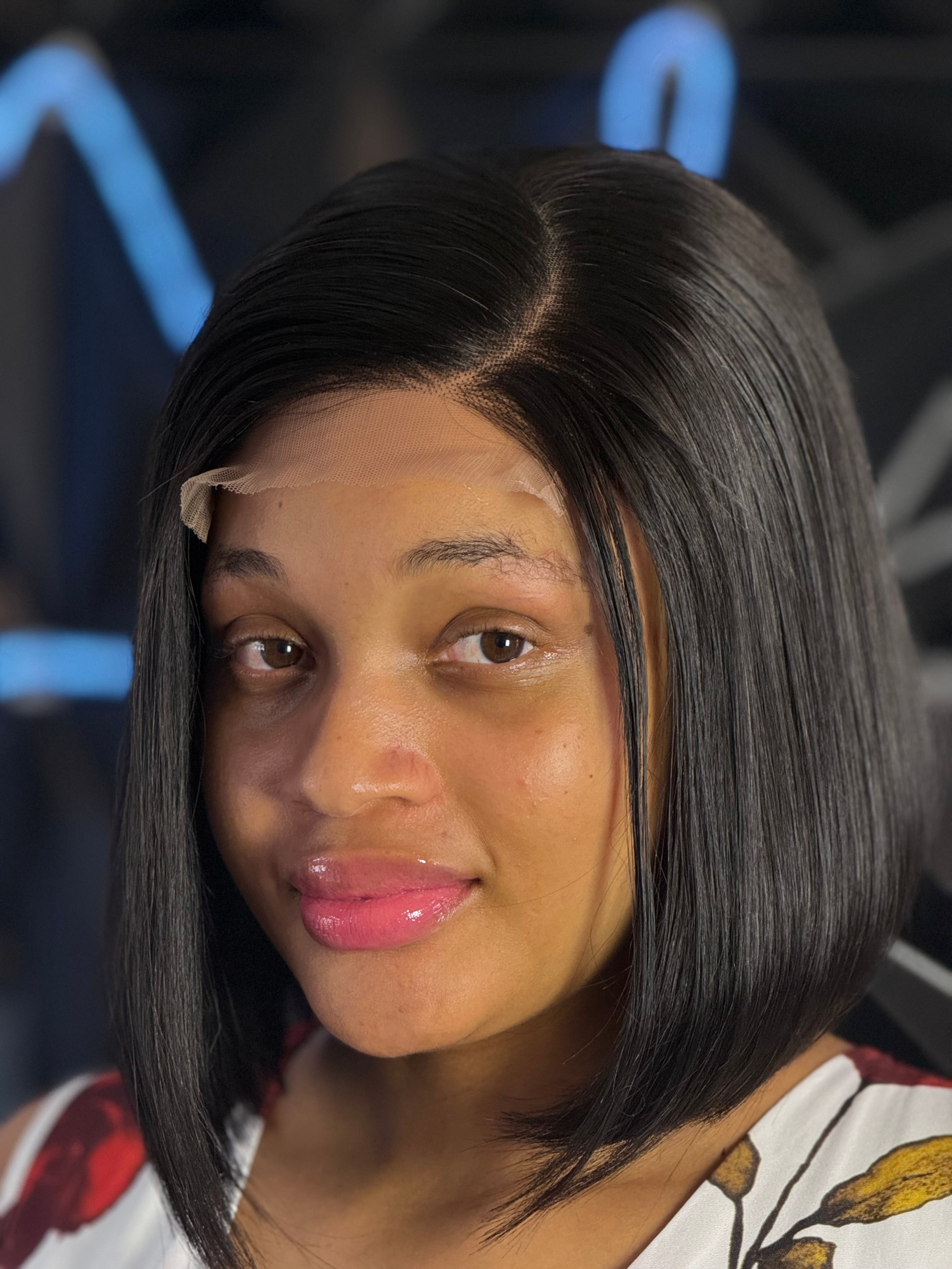 Halo SDD 10 inch 100%Human hair Wig