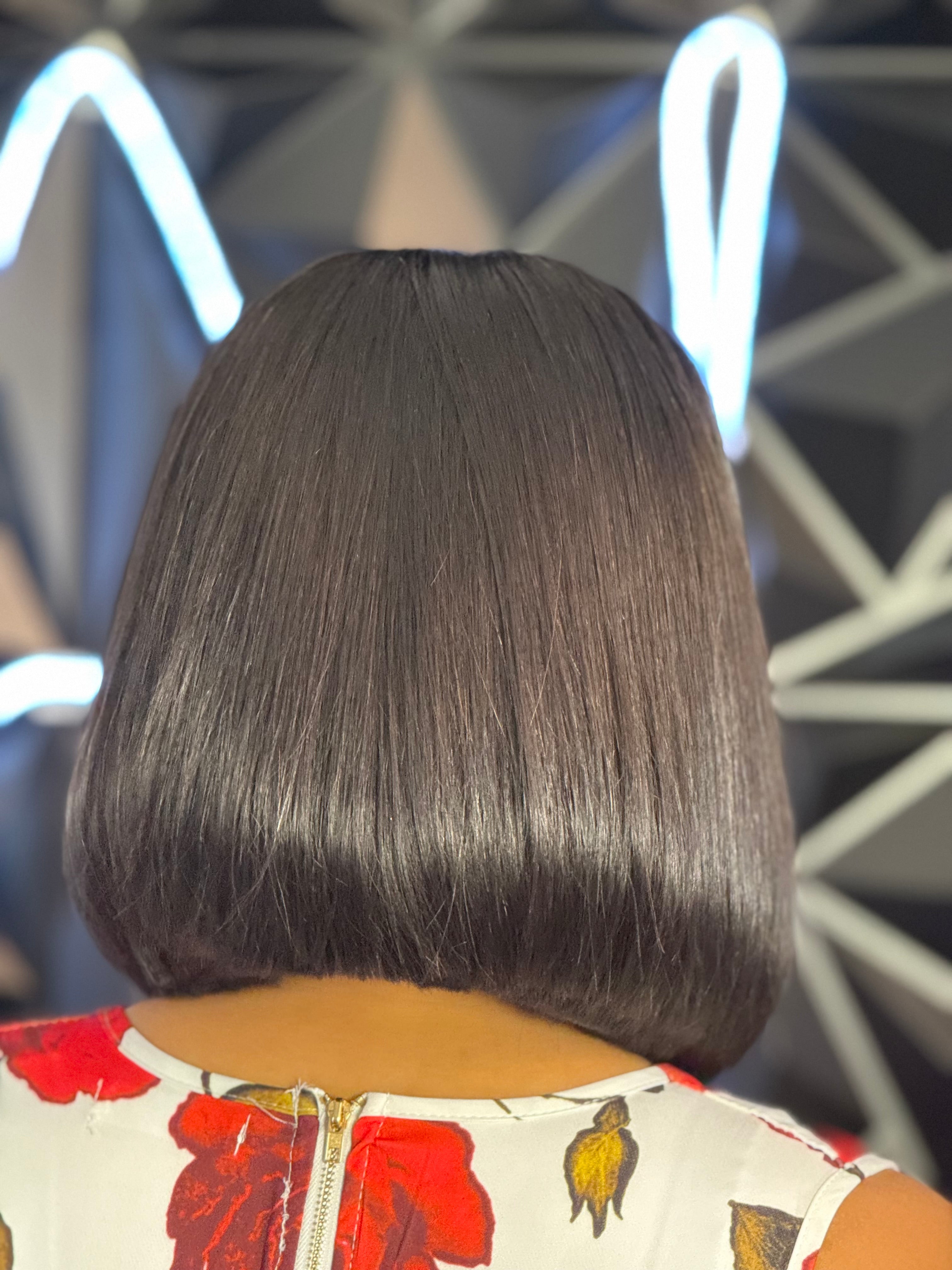 Halo SDD 10 inch 100%Human hair Wig
